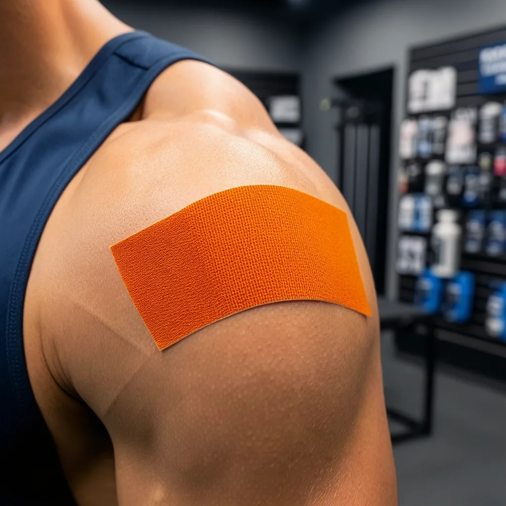 Kinesiology tape application