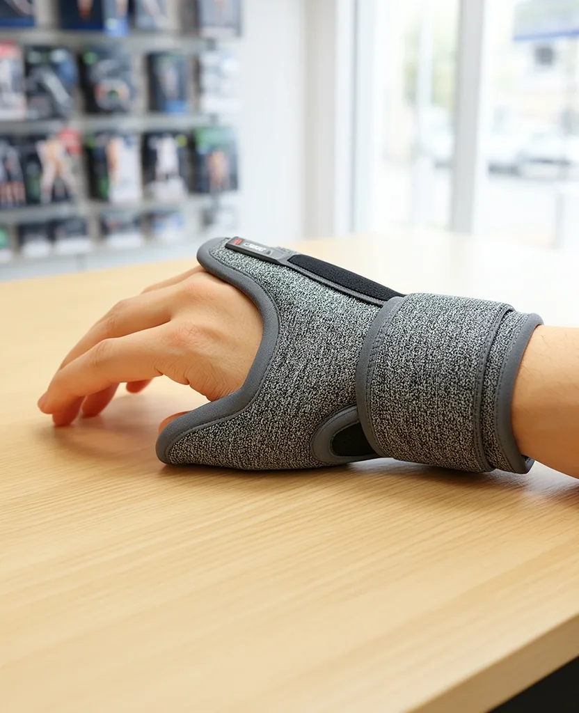 Orthopedic brace poignet